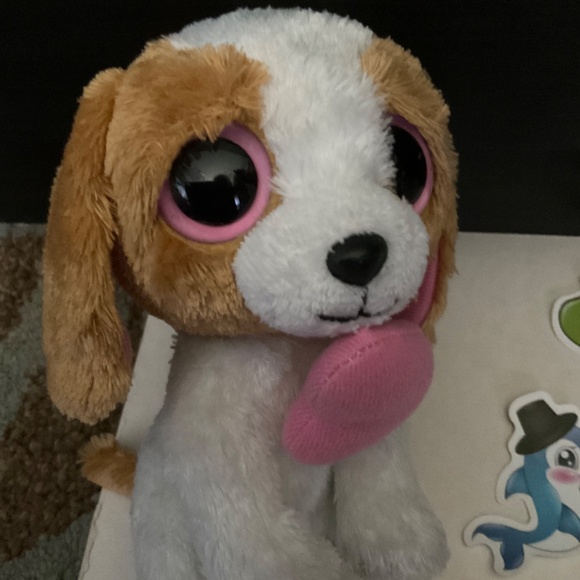 Bundle Of Dog Beanie Boo And Stickers - Picture 3 of 5